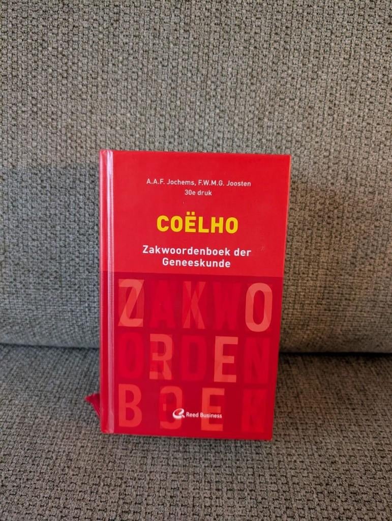 Coëlho - Zakwoordenboek der Geneeskunde 30ste, Boeken, Studieboeken en Cursussen, Ophalen, A.A.F. Jochems, F.W.M.G. Joosten, Beta