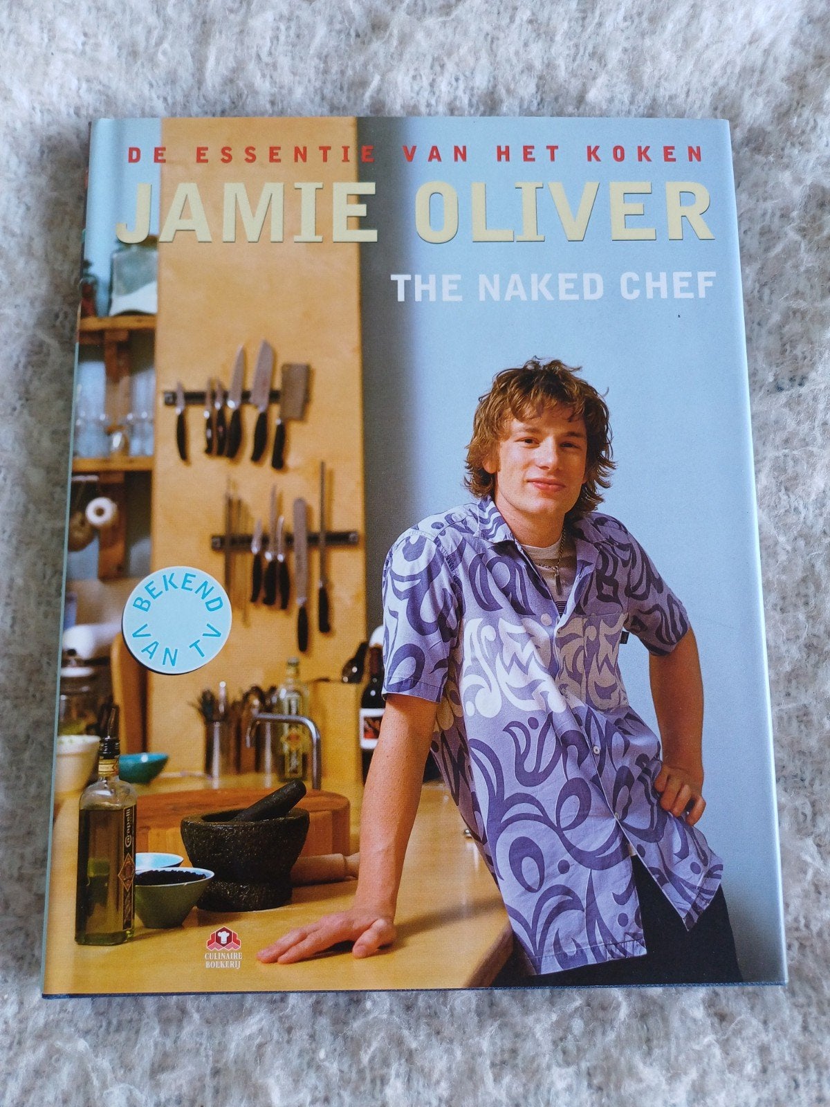 Jamie Oliver - The Naked Chef Kookboek, Boeken, Ophalen of Verzenden, Gelezen, Jamie Oliver