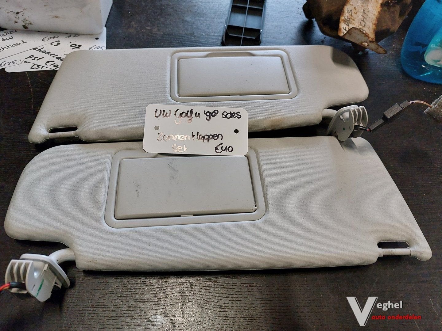 VW Golf 4 5drs zonnenkleppen set '98, Gebruikt, -, -, Ophalen of Verzenden