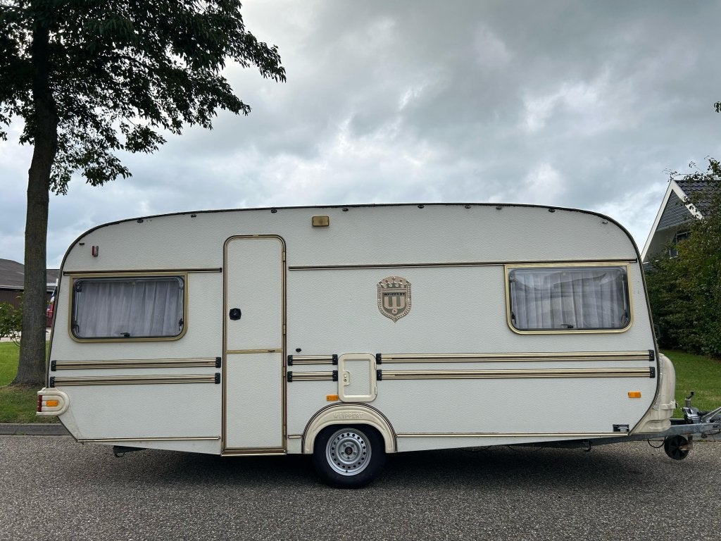 WEIPPERT 495 TN LUXUS VOORTENT, Caravans en Kamperen, Caravans, Overige typen, Standaardzit, Schokbreker, Bedrijf
