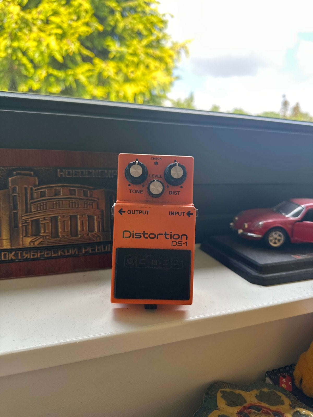 BOSS DS-1 Distortion Pedaal, Muziek en Instrumenten, Effecten, Ophalen, Gebruikt, Distortion, Overdrive of Fuzz