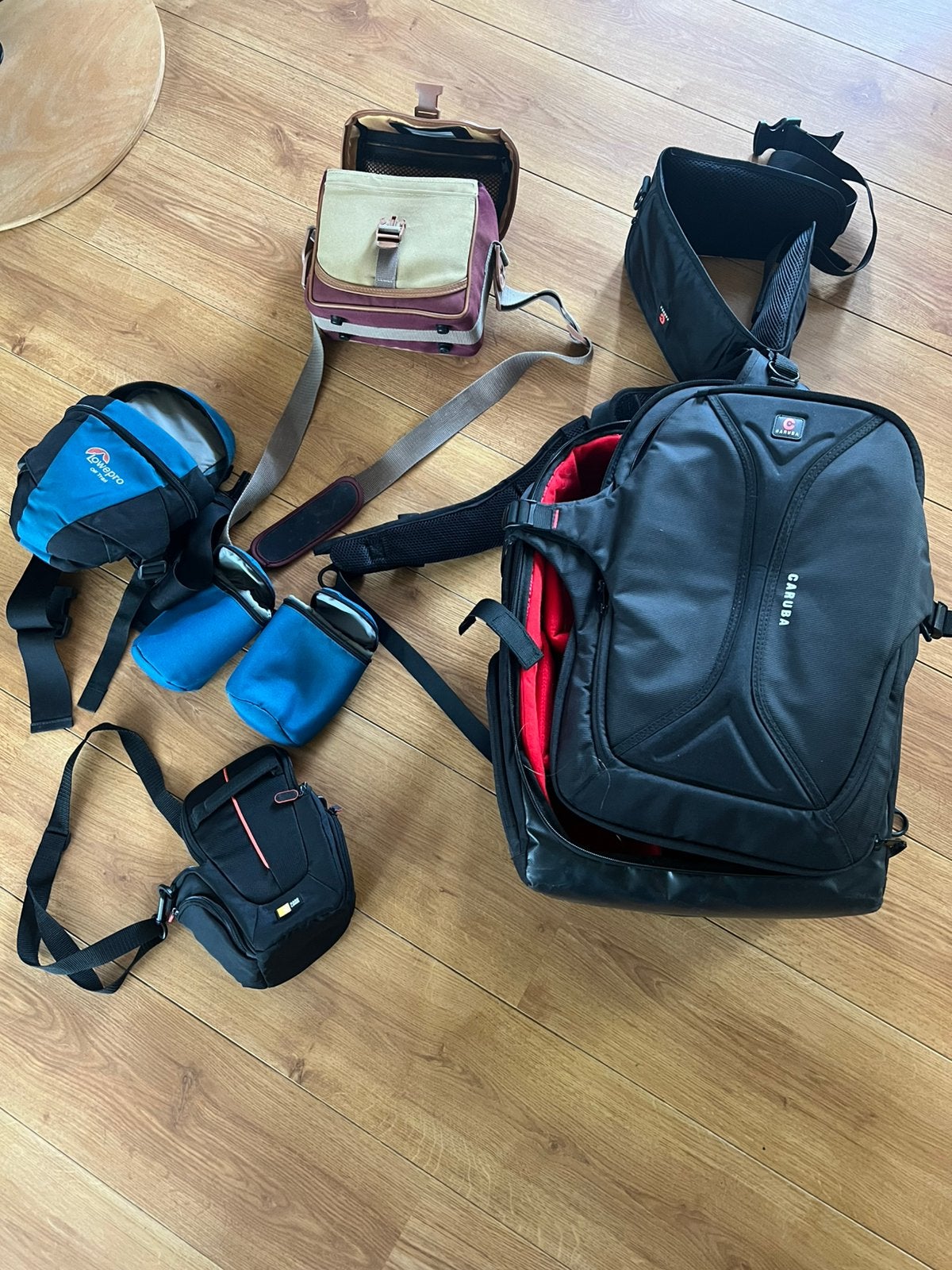 Diverse fototassen, Ophalen, Zo goed als nieuw, Rugtas, Lowepro