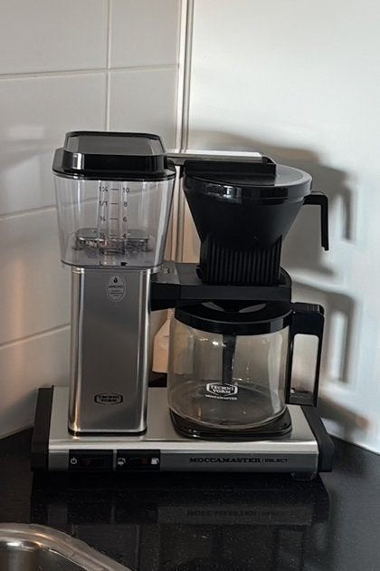 Moccamaster KBG Select filterkoffiezetapparaat, 10 kopjes of meer, Ophalen of Verzenden, Zo goed als nieuw, Koffiemachine