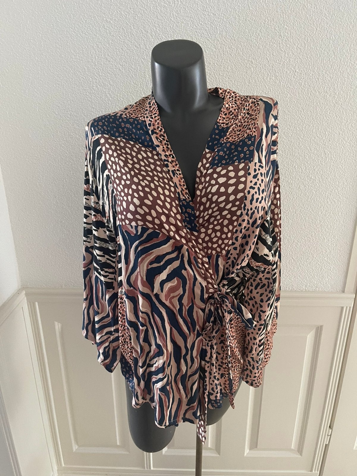 Antigel top maat 42, Verzenden, Bruin, Nachtkleding