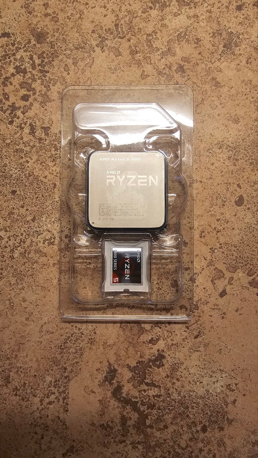 AMD Ryzen 5 1600AF Processor met Nieuwe Cooler (Boxed), 6-core, Gebruikt, Ophalen of Verzenden, AM4