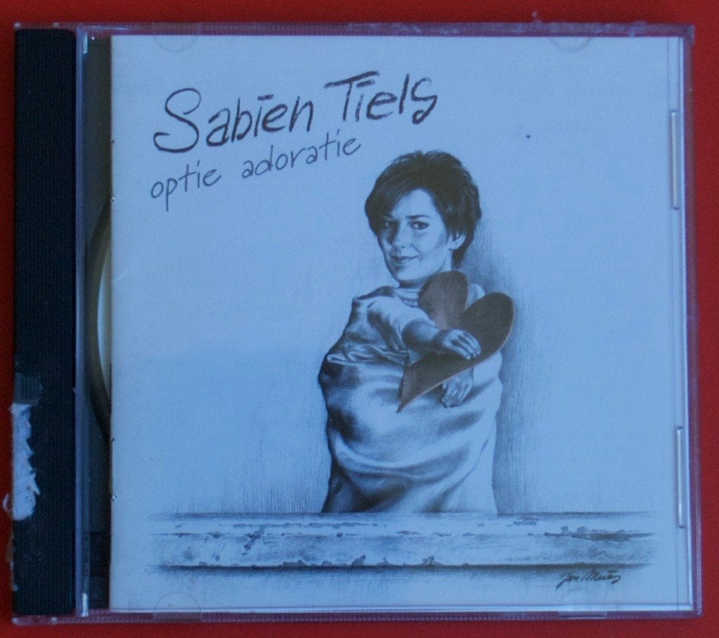 cd Sabien Tiels Optie adoratie uit 2001 met Eerste sneeuw, Ophalen of Verzenden, Gebruikt, Overige genres, Album