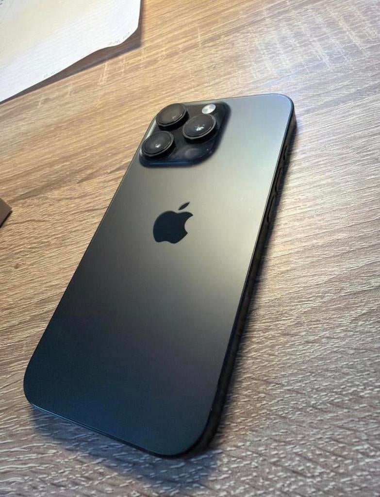 iPhone 16 Pro Zwart, Ophalen of Verzenden, Zo goed als nieuw, Zwart, IPhone 16 Pro