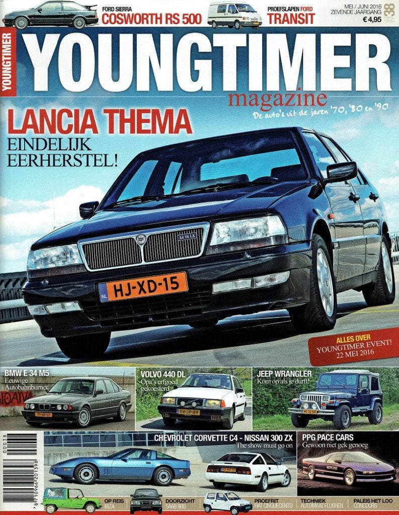 Youngtimer Magazine 2016 nr. 38 (o.a. Chevrolet Corvette C4), Verzenden, Gelezen, Algemeen