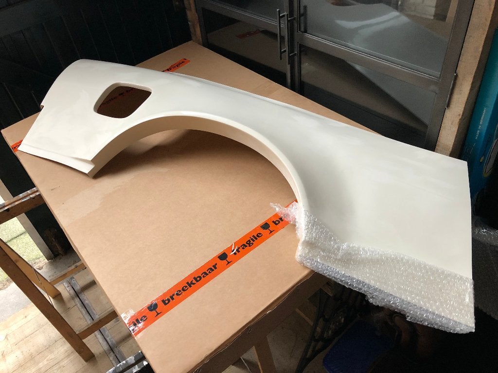 Origin Lab 55mm wide rear fenders - Nissan 200sx S13, Ophalen of Verzenden