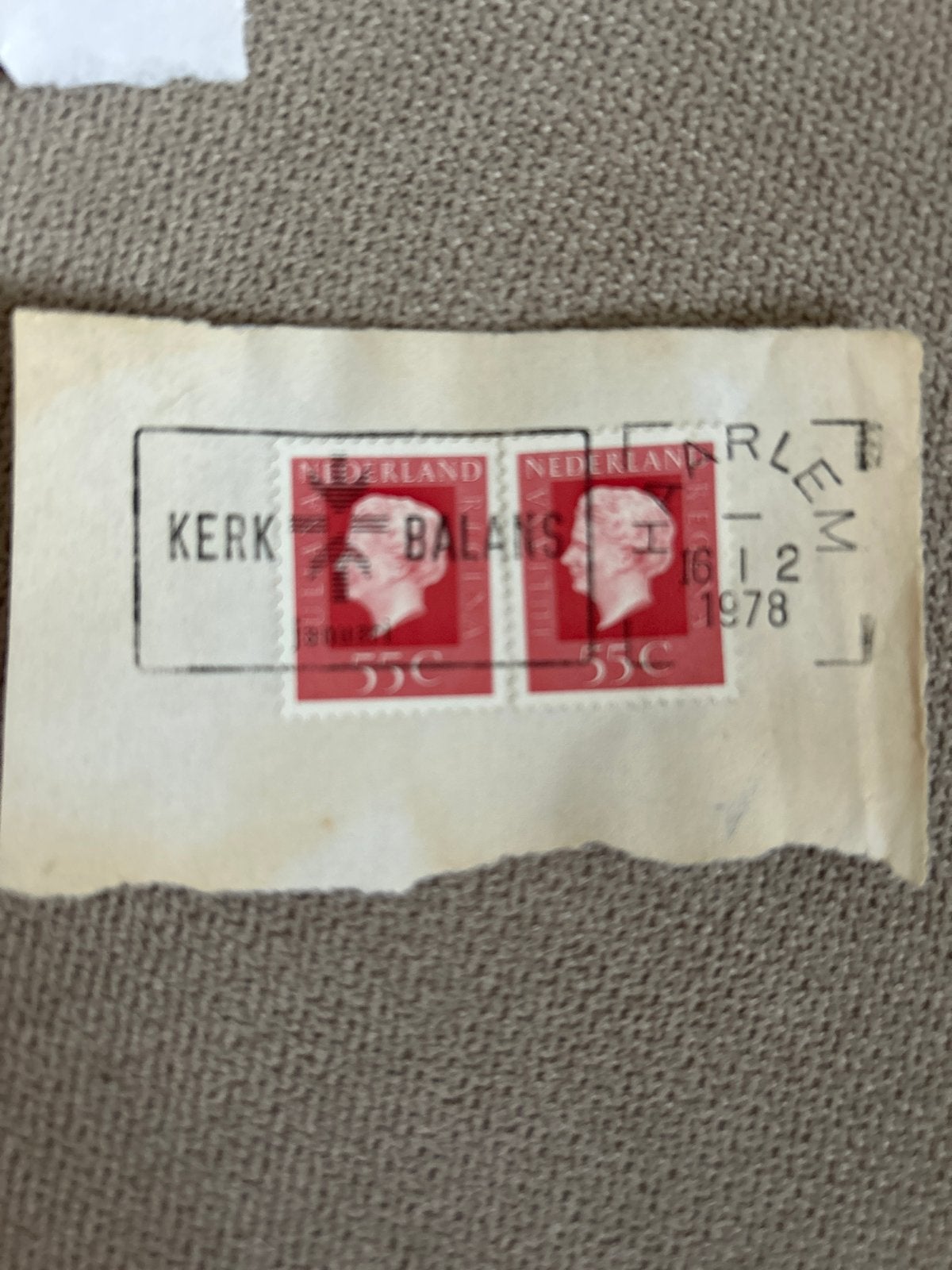 Nederlandse postzegels 55C Koningin Juliana 1978, Ophalen of Verzenden, Na 1940, Gestempeld