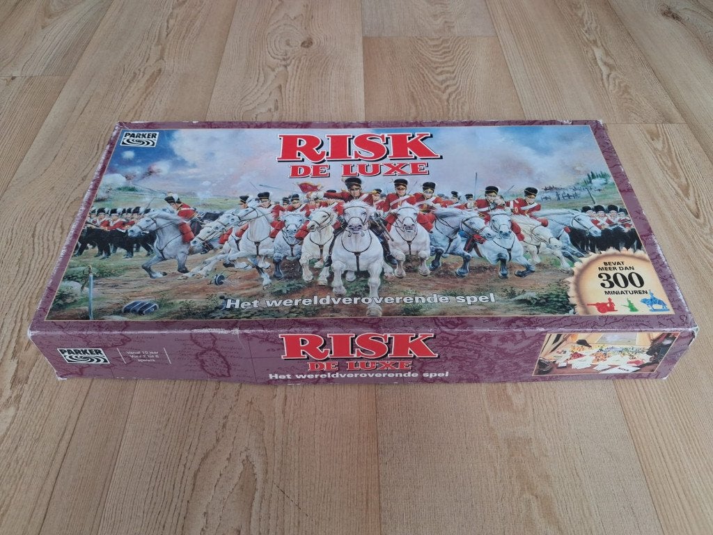 Risk De Luxe deluxe, Hobby en Vrije tijd, Ophalen of Verzenden, Gebruikt, Parker