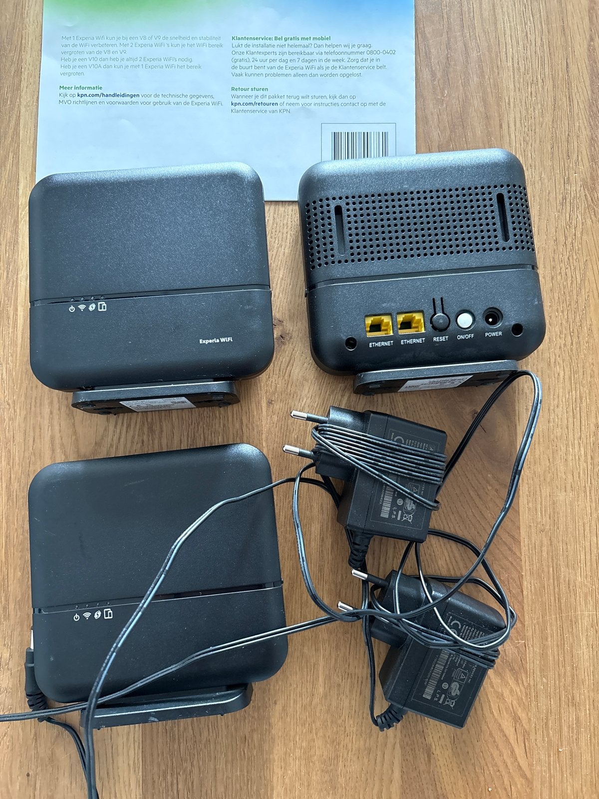 KPN Experia WiFi Versterkers (3 stuks), Ophalen of Verzenden, Gebruikt, Router