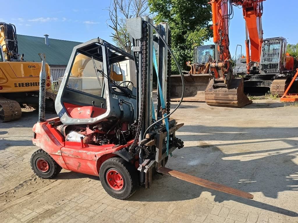 Linde H 25 D heftruck forklift stapler (bj 1990), Diesel, Heftruck, Linde