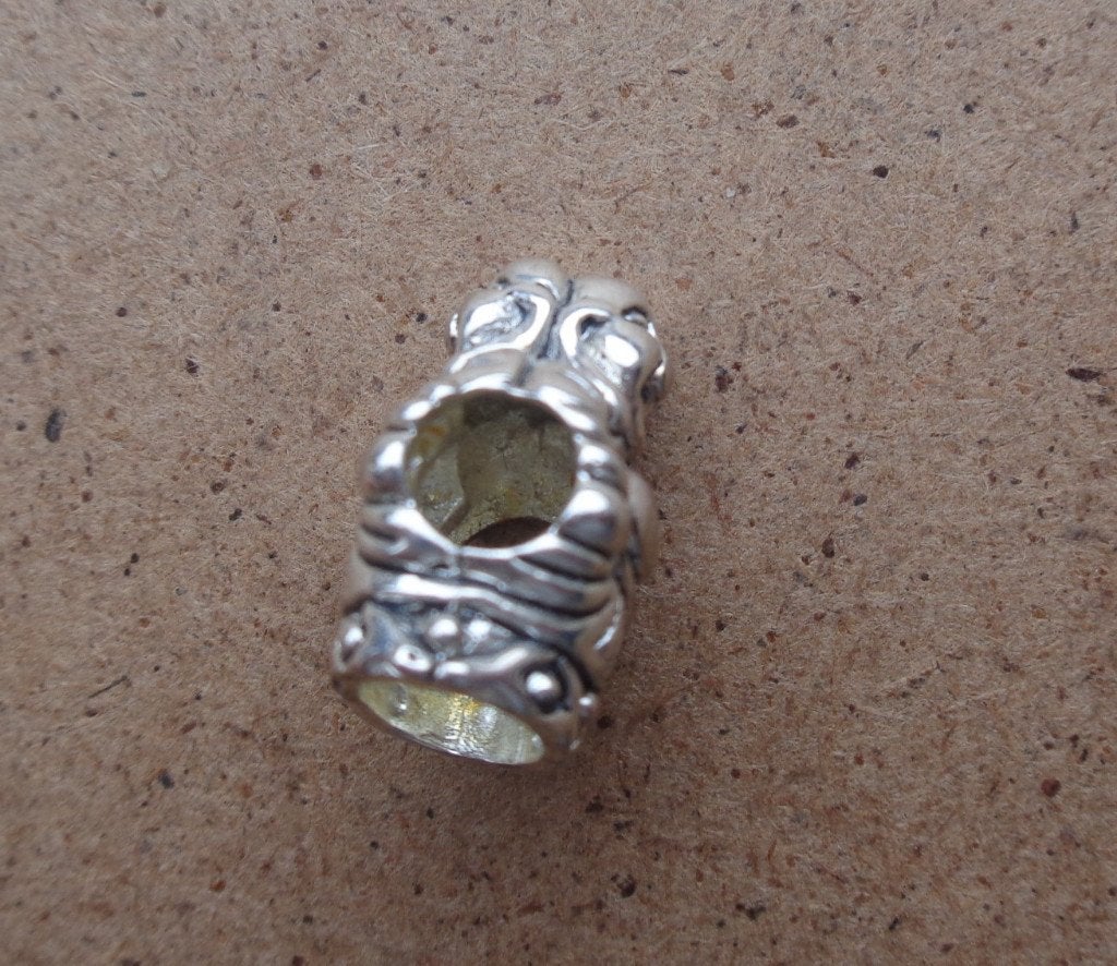 zilveren buddha bedel [441], Sieraden, Tassen en Uiterlijk, Overige merken, Verzenden, Zo goed als nieuw, 1 bedel