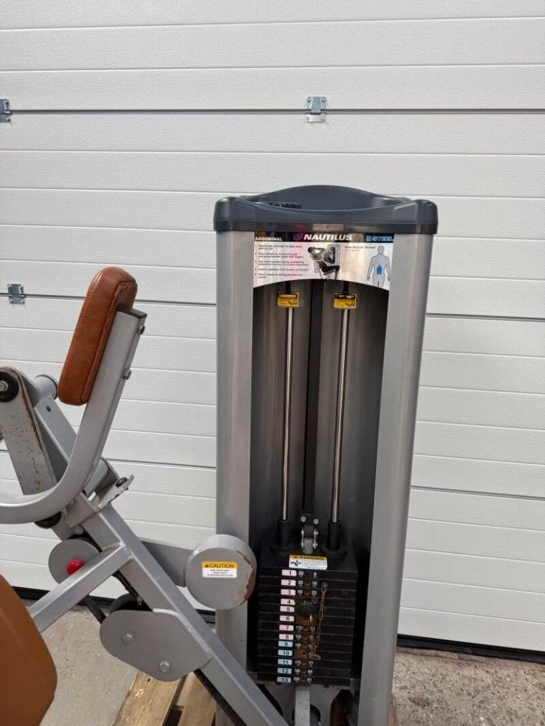 Nautilus Steel abdominal Crunch machine/ Abs/, Gebruikt, -, -, Overige typen