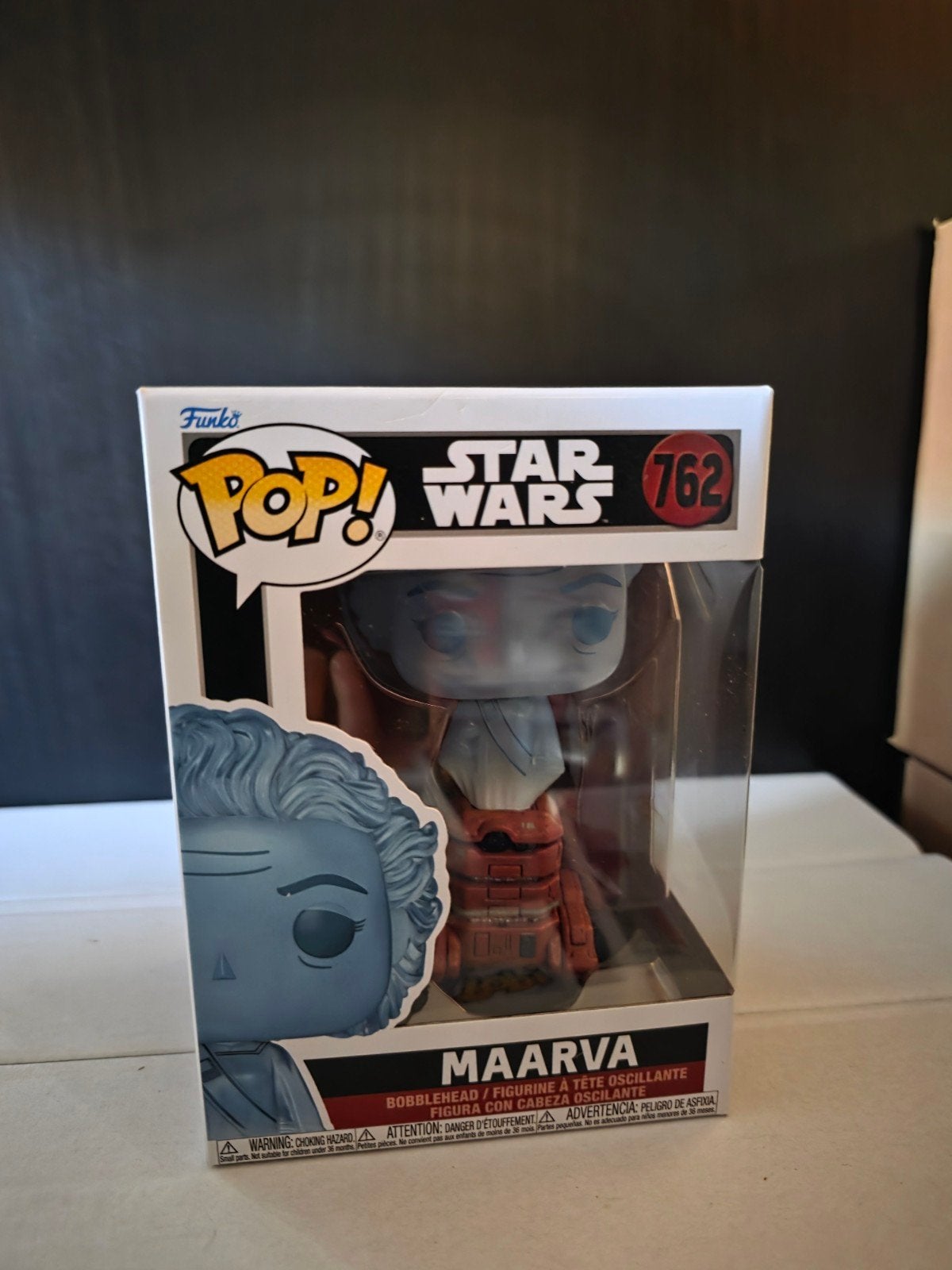 Funko Pop! Star Wars Maaarva #762 Bobblehead, Ophalen of Verzenden, Nieuw