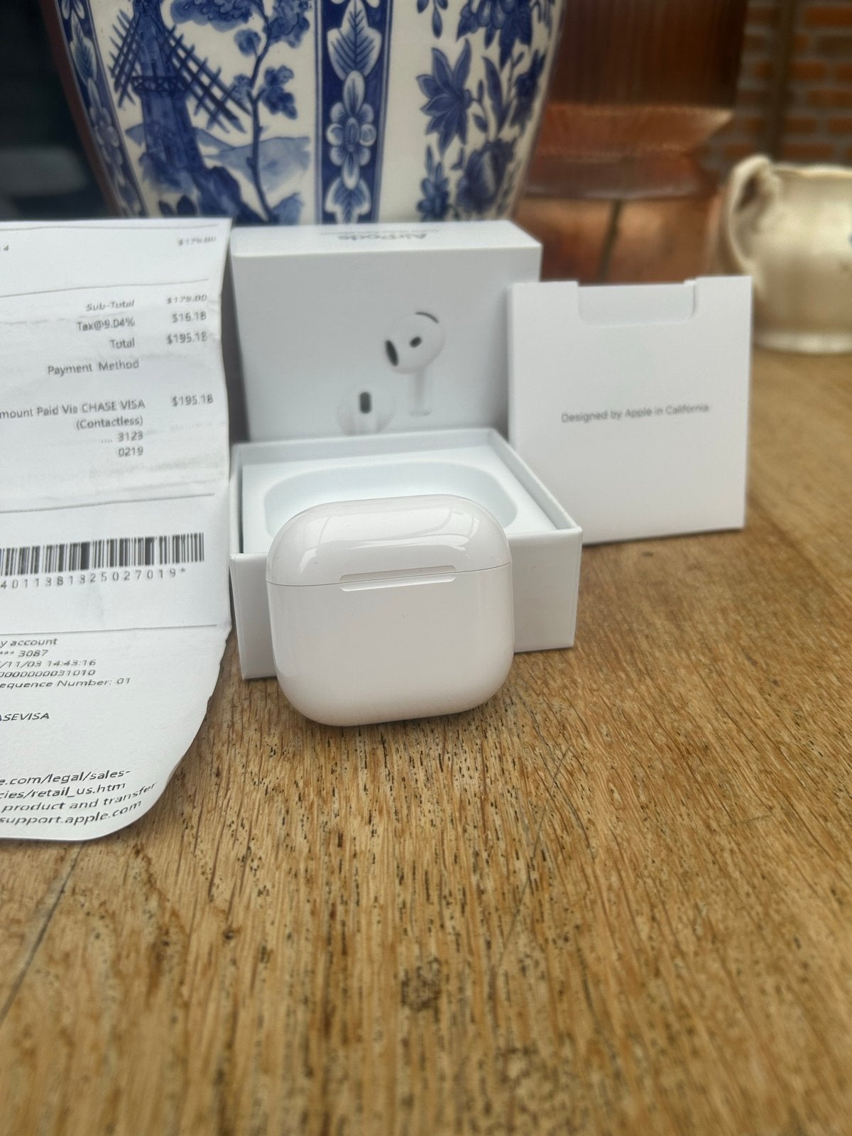 Apple AirPods 4 (ANC) - Zo goed als nieuw, In-ear, Bluetooth, Ophalen of Verzenden, Zo goed als nieuw