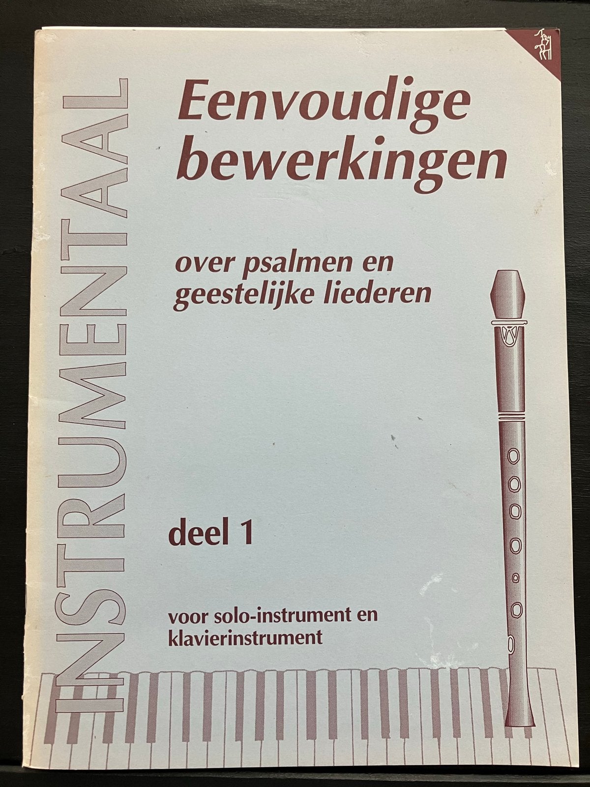 Eenvoudige bewerkingen over psalmen en geestelijke liederen, Muziek en Instrumenten, Bladmuziek, Ophalen of Verzenden, Zo goed als nieuw