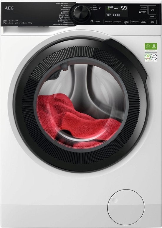 AEG wasmachine LR86XDOSE - Powercare - 10 kg, Witgoed en Apparatuur, AEG, 1200 tot 1600 toeren, Postbus 1038, 5602 BB Eindhoven
