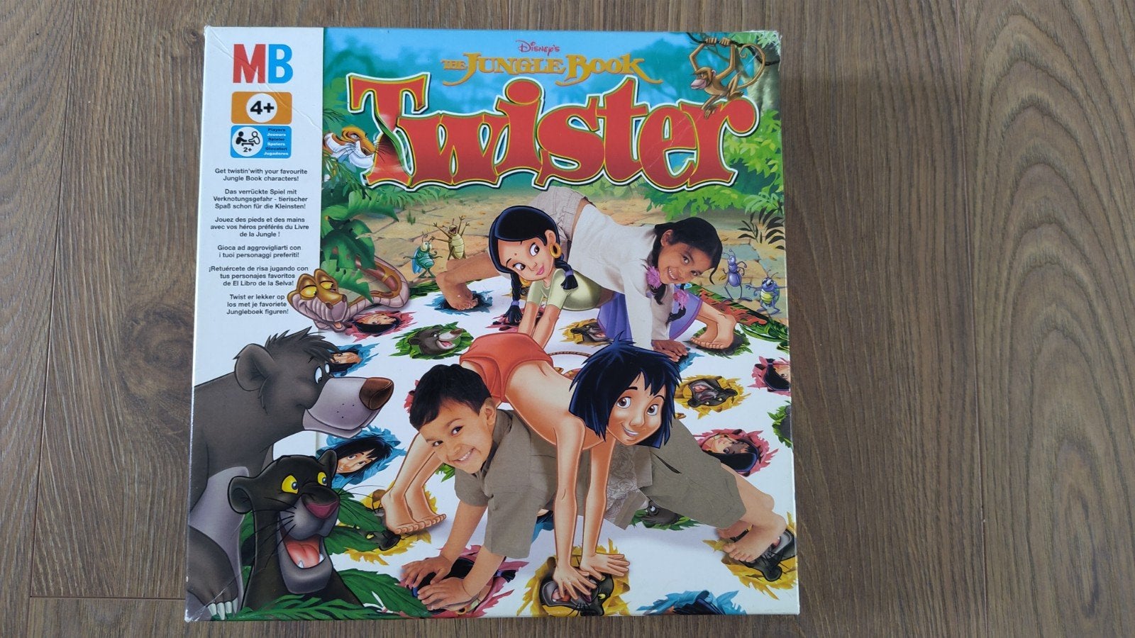 Twister voor kinderen: Jungle book versie, Een of twee spelers, Ophalen, Gebruikt, MB