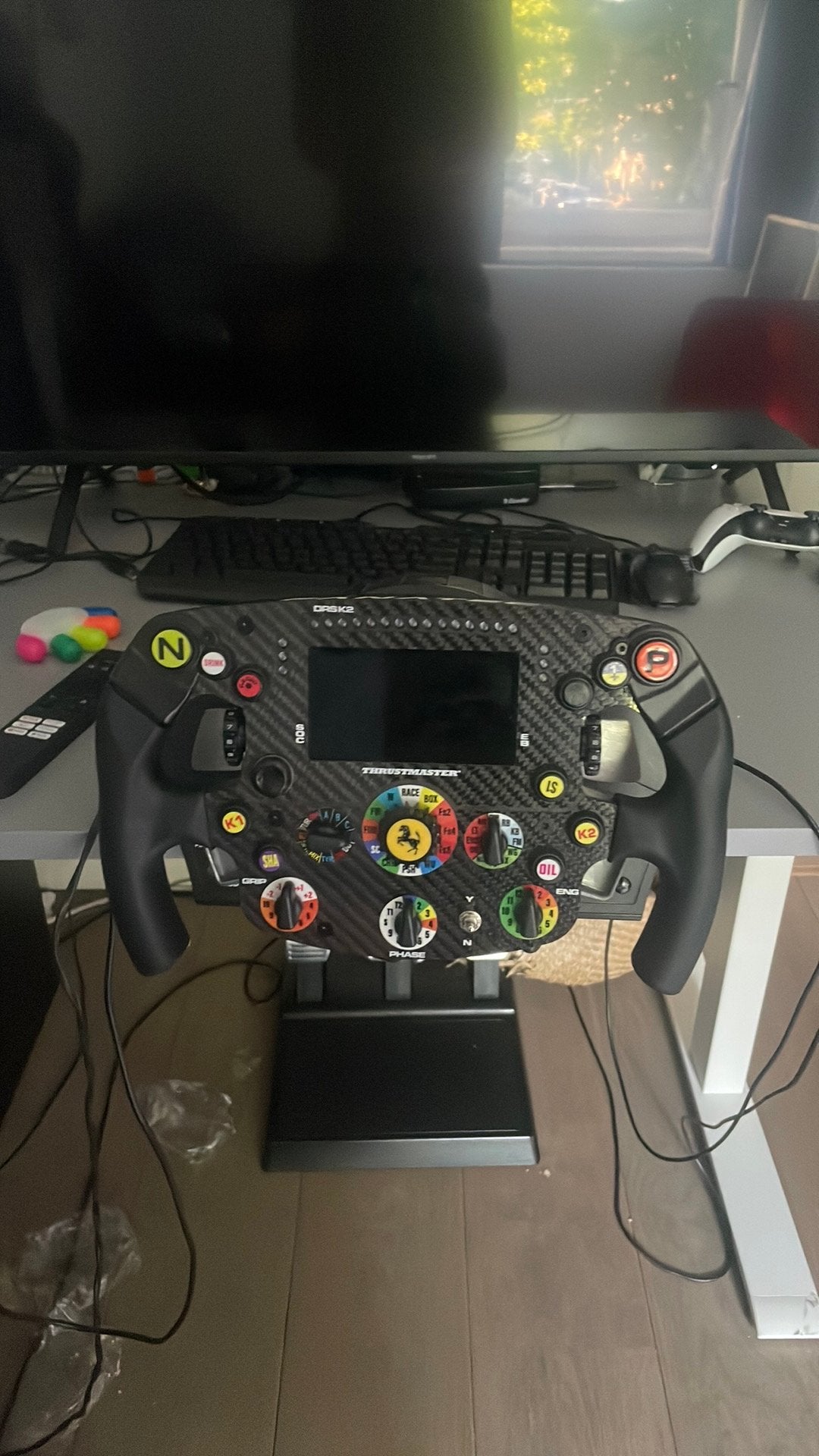 Thrustmaster T300 + Ferrari Integral Alcantara Edition, Ophalen of Verzenden, Zo goed als nieuw