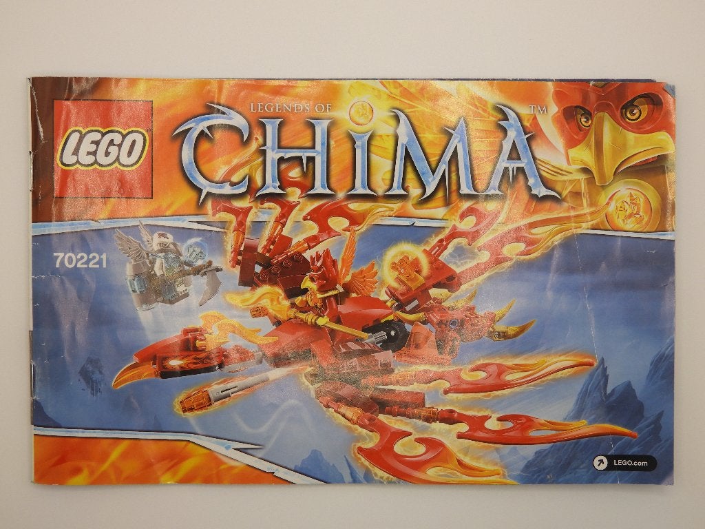 Lego 70221 Flinx' Ultimate Phoenix, Compleet, Gebruikt, Overige thema's, Lego