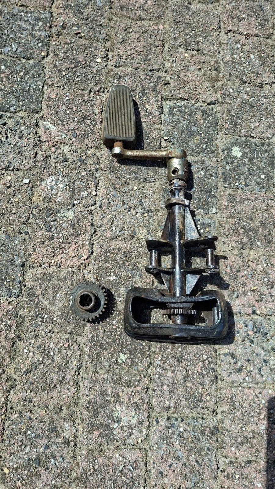 nette 517 trapas met mooi org rubber, Ophalen of Verzenden