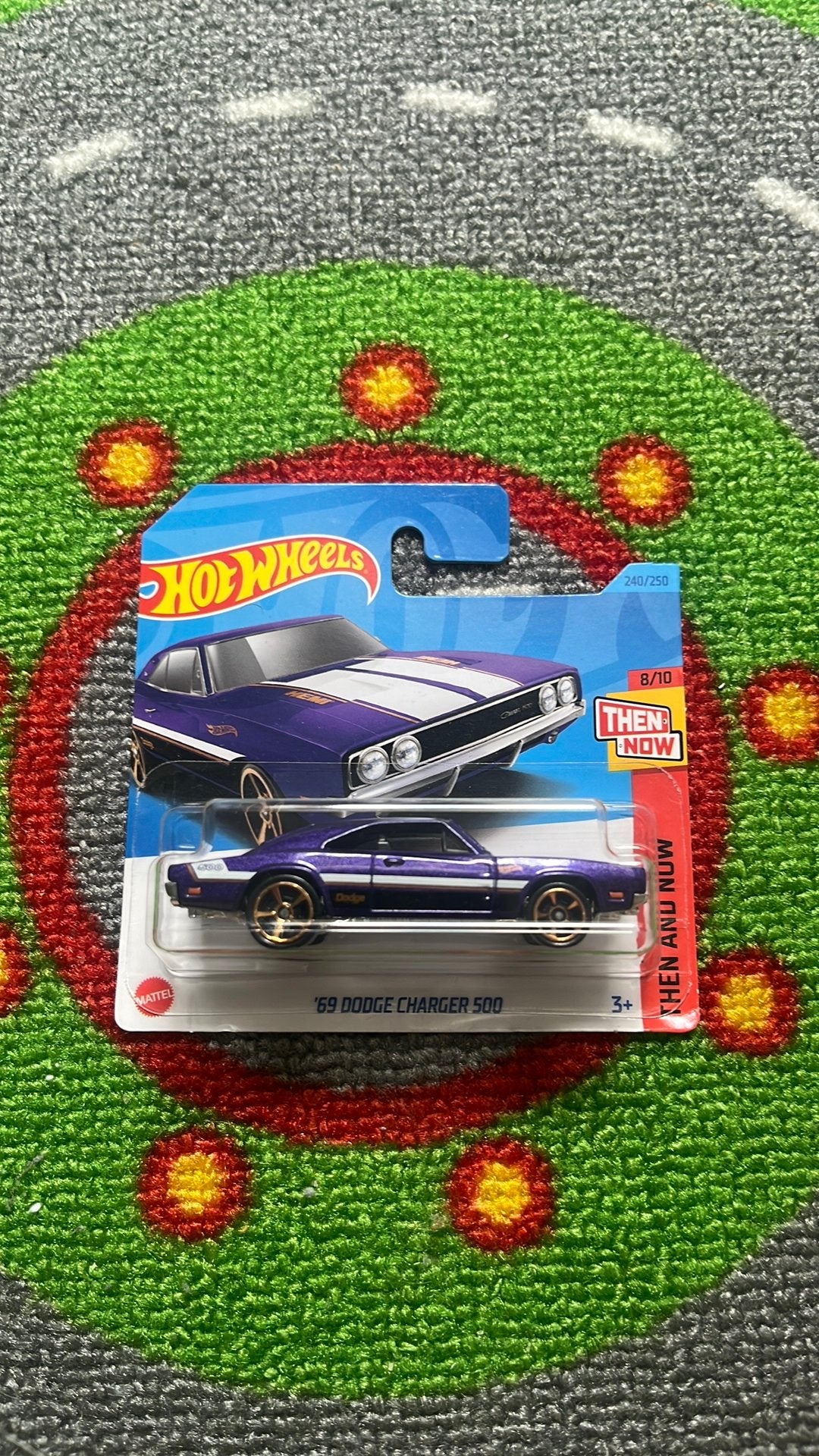 Hot Wheels, ‘69 Dodge Charger 500, Ophalen, Nieuw, Auto