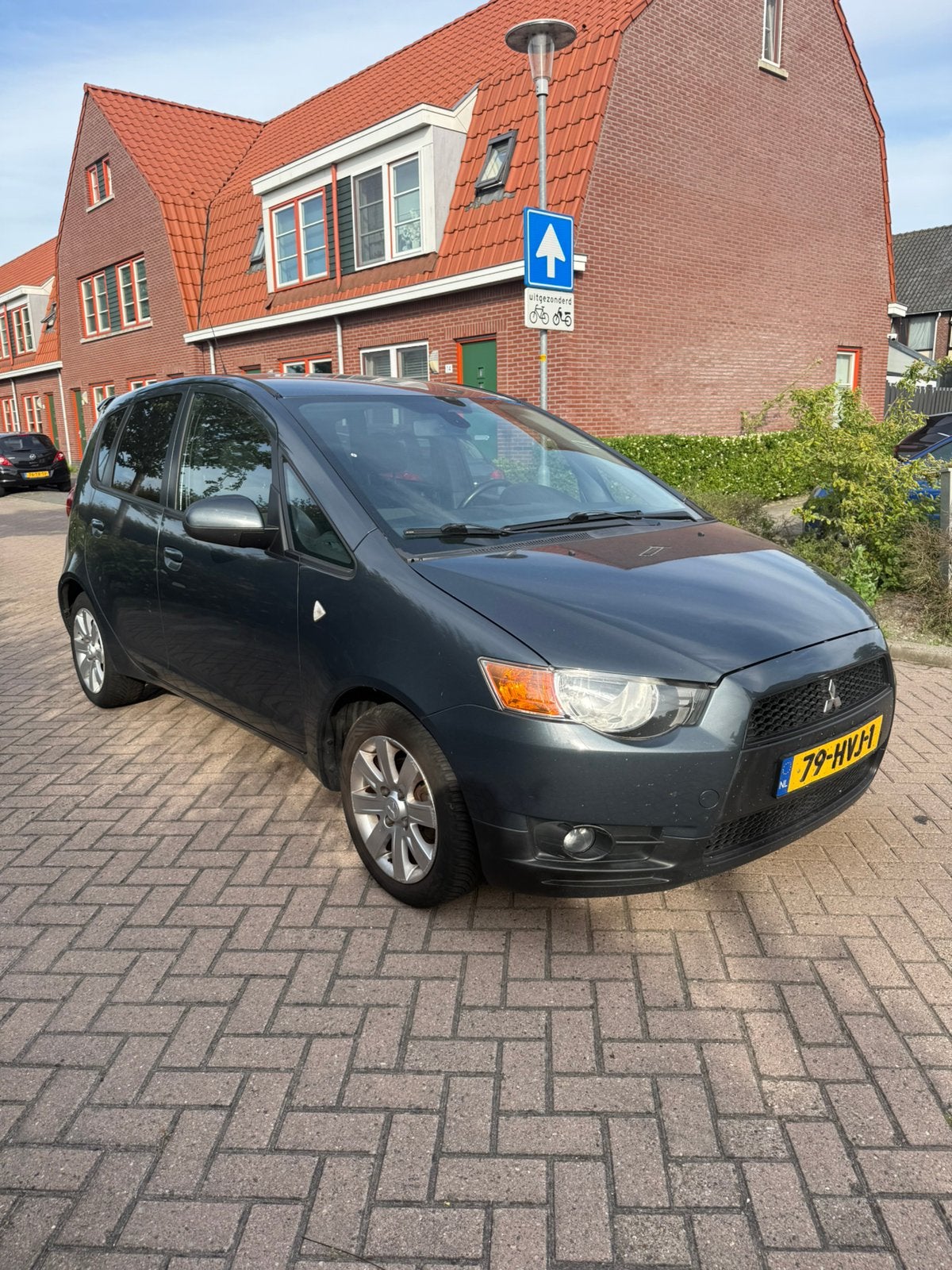 Mitsubishi Colt 1.3 5-DR 2009 Grijs, Voorwielaandrijving, 31 €/maand, Colt, Origineel Nederlands