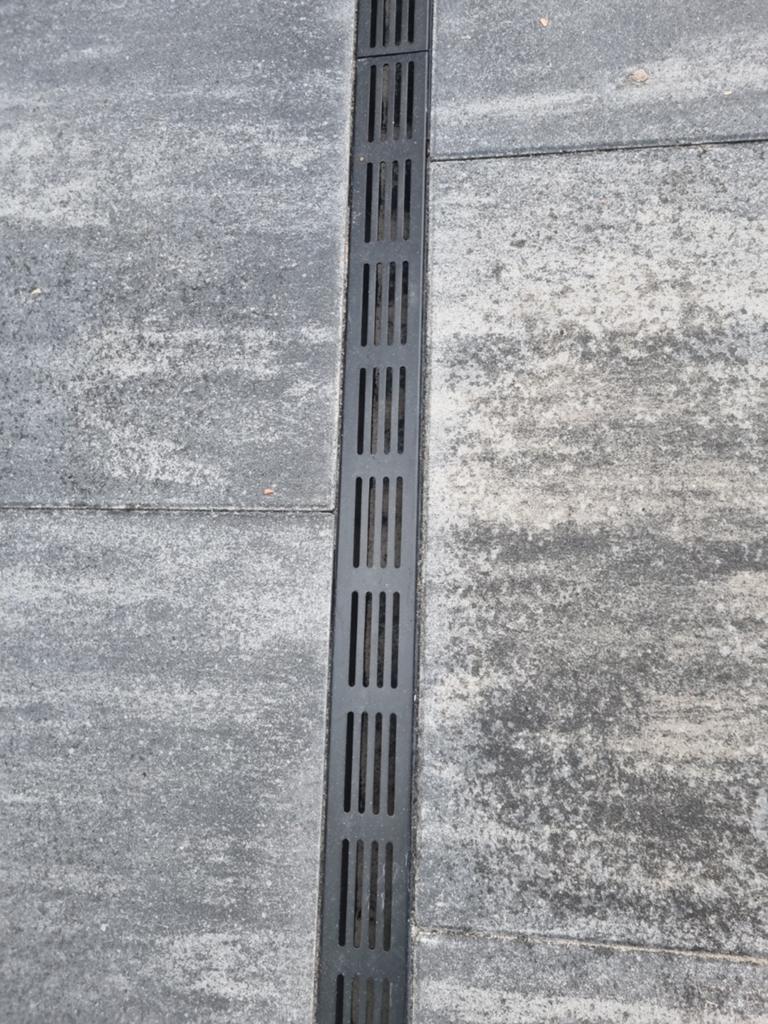 Tuin drain zwart 80cm, Ophalen, Afvoer, Minder dan 2 meter, 80 mm of meer
