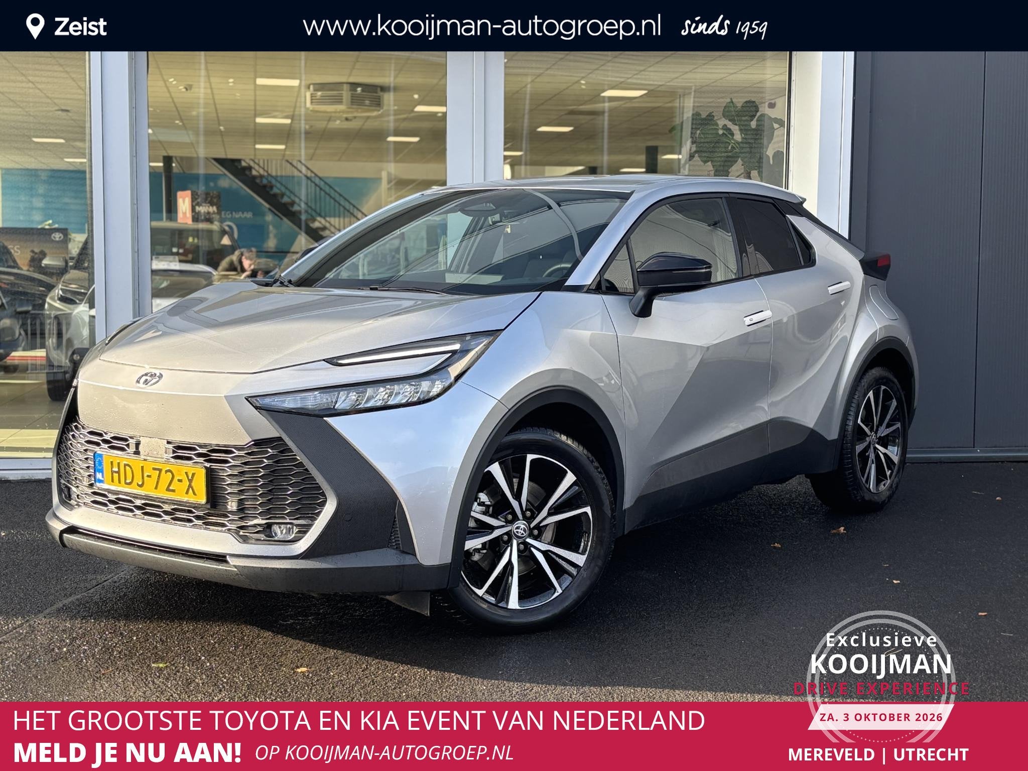 Toyota C-HR 2.0 Plug-in Hybrid 220 Dynamic | LM Velgen | Nav