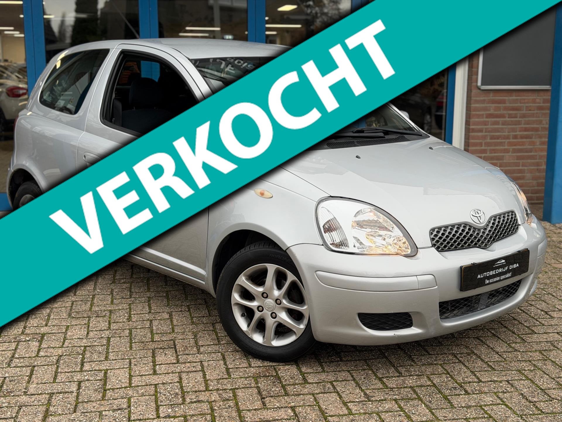 Toyota Yaris 1.3 VVT-i Sol 2003 Grijs AUT AIRCO NAP NAP, Auto's, Stof, Gebruikt, 4 cilinders, 400 kg