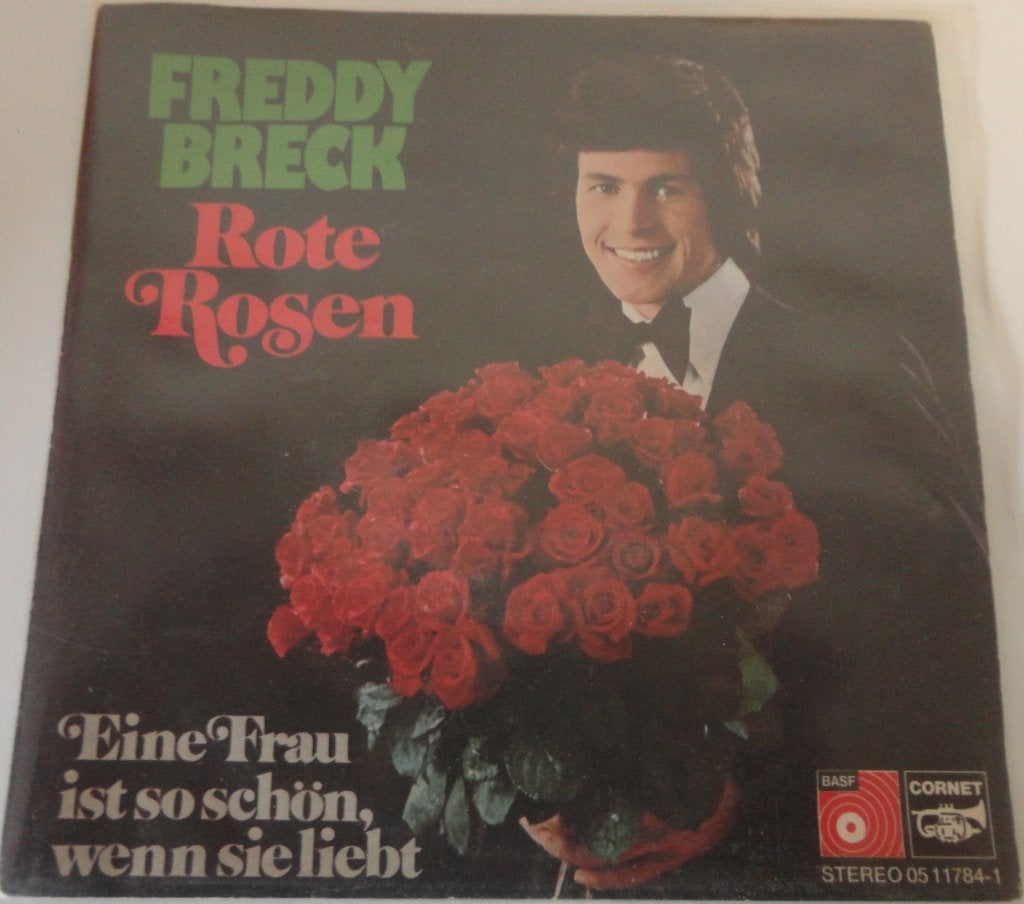 Freddy Breck > Rote rosen, Gebruikt, 7 inch, Single, Ophalen of Verzenden