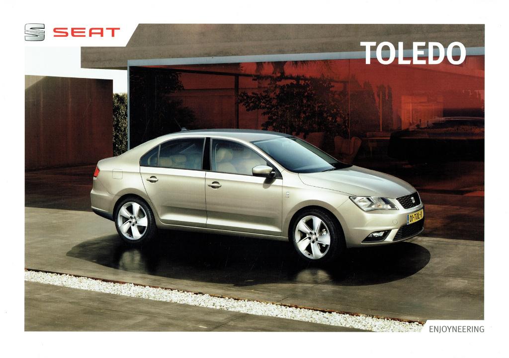Folder Seat Toledo (2013), Verzenden, Gelezen, Overige merken