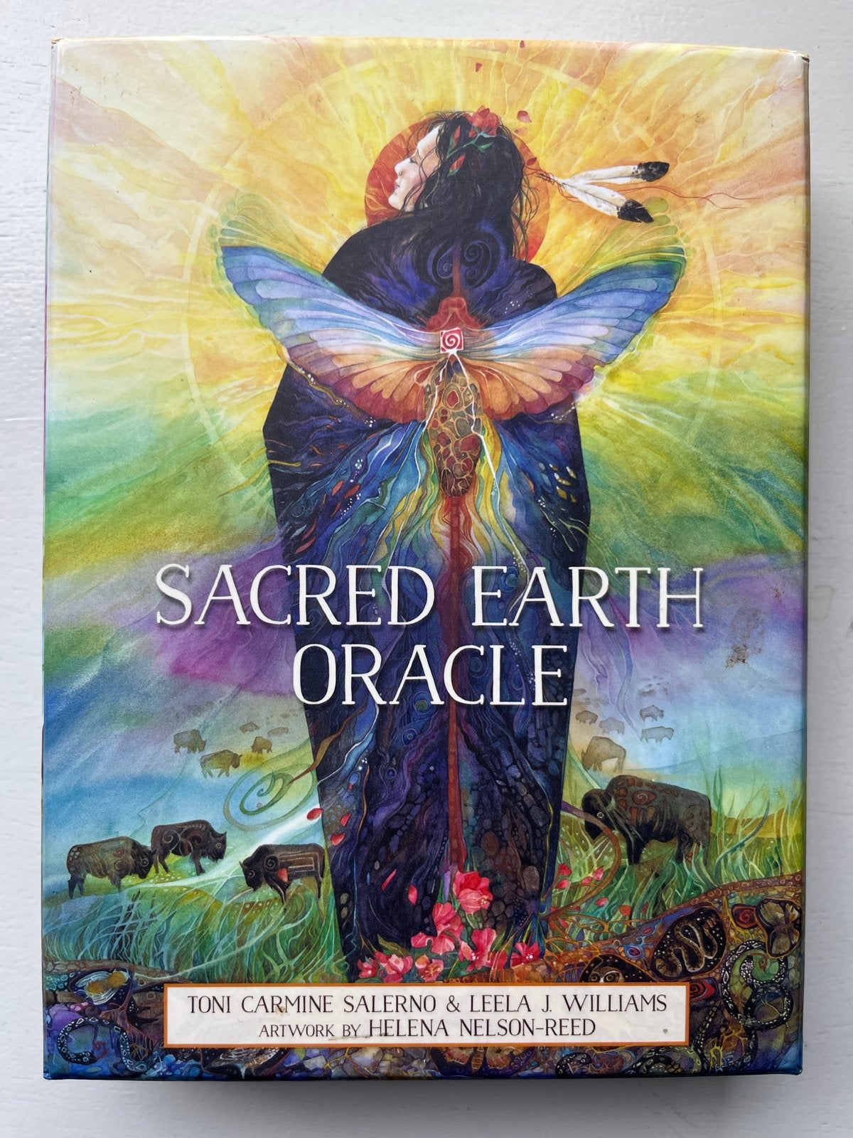 Sacred Earth Oracle: 45 kaarten & gids set, Ophalen of Verzenden, Nieuw, Spiritualiteit algemeen, Overige typen