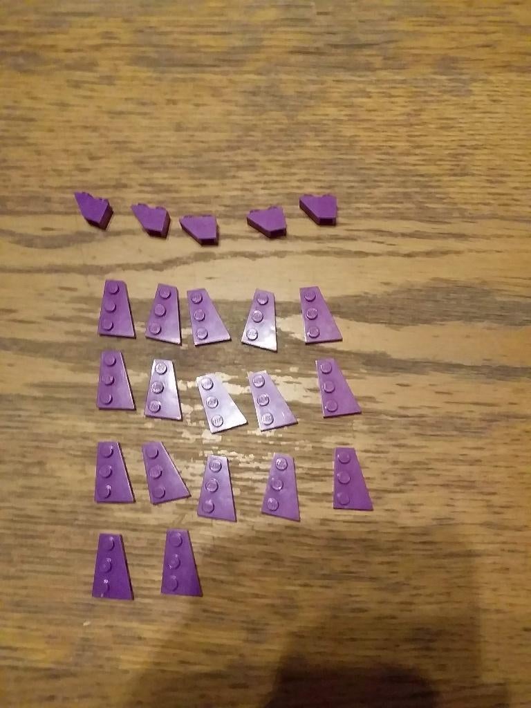 lego blokjes paars, Ophalen of Verzenden, Gebruikt, Losse stenen, Lego