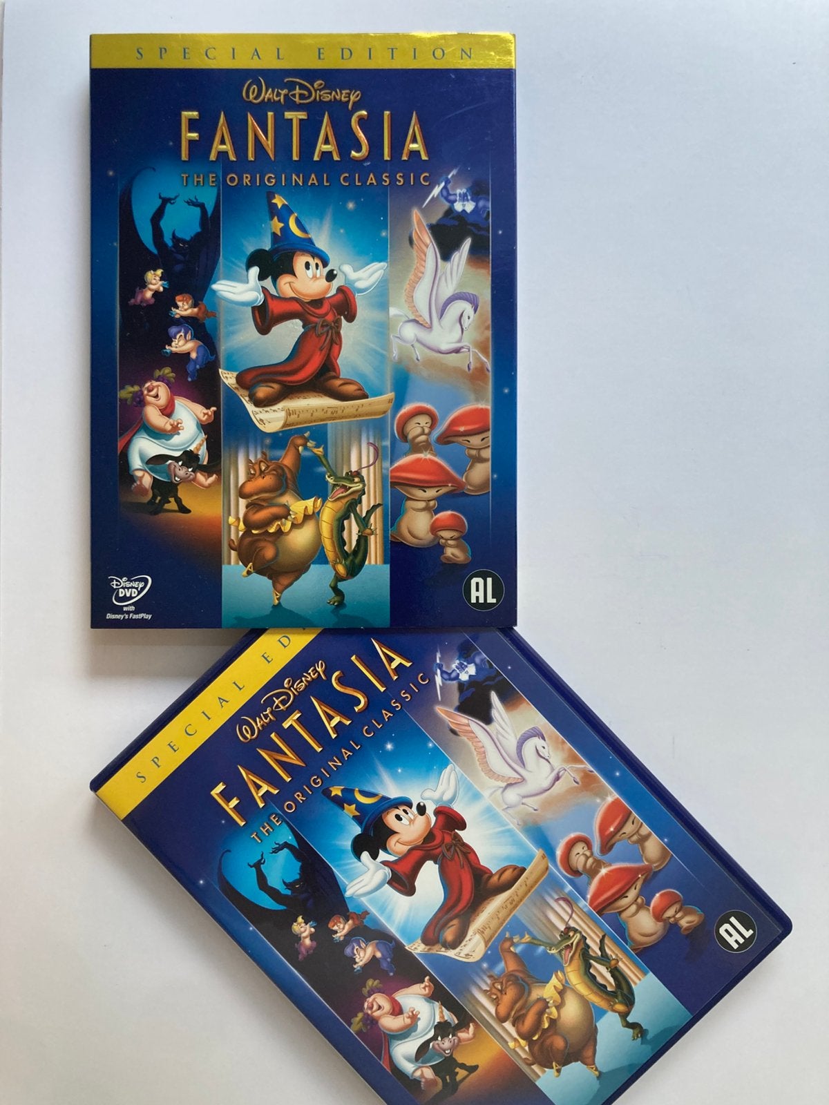 Fantasia, 1940 / DVD / Special Edition / Disney GR#3, Tekenfilm, Nederlands, Inclusief doosje, Ophalen of Verzenden