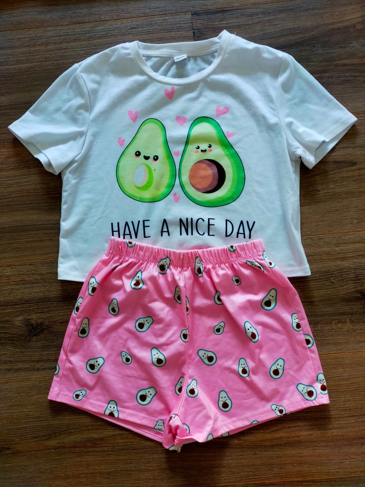Zgan! Schattige  shortama / pyjama van Shein! Mt 9 yrs, Nacht- of Onderkleding, Meisje, Shein, Ophalen of Verzenden
