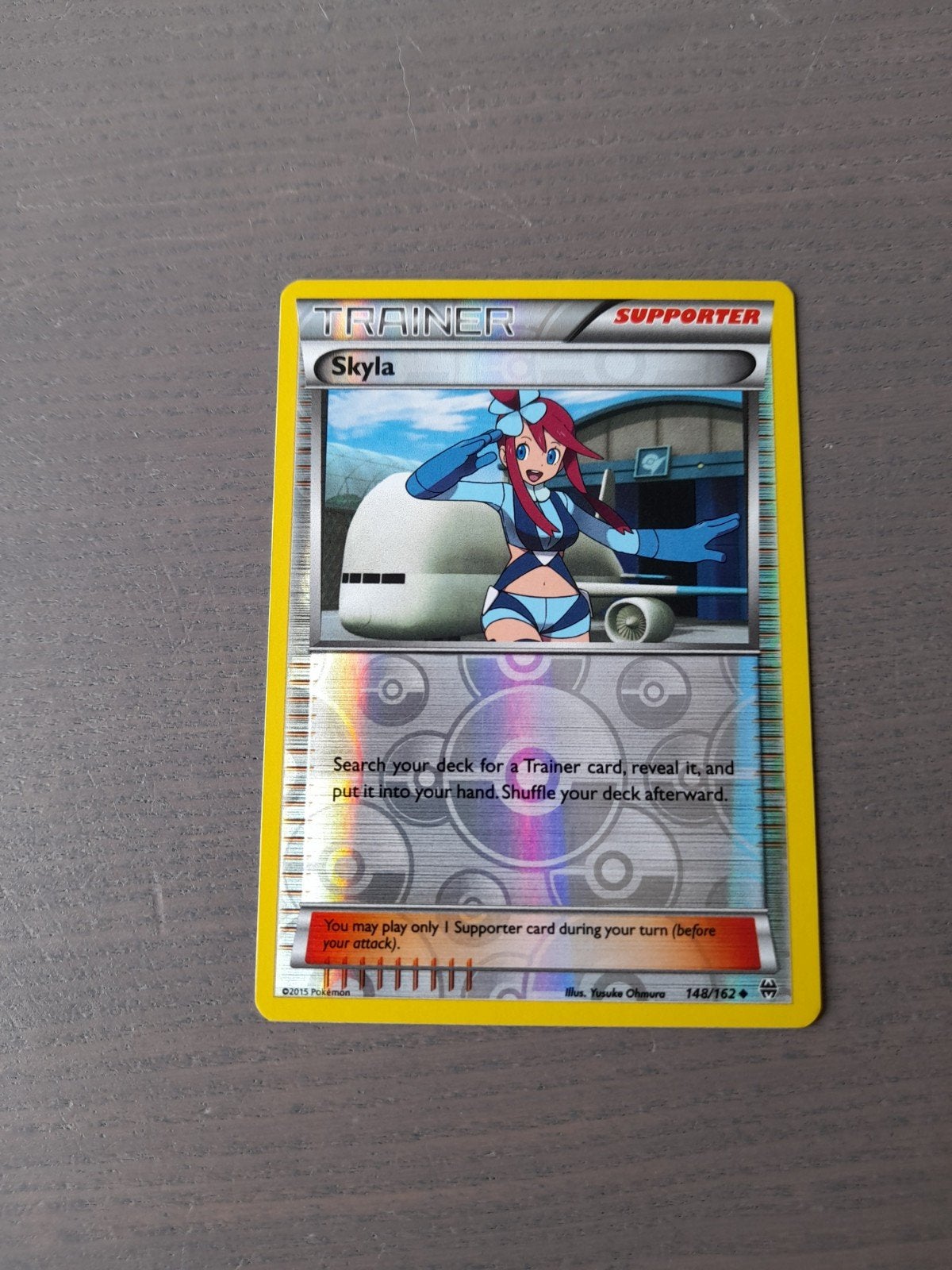 Breakthrough 148/162 skyla reverse, Hobby en Vrije tijd, Verzamelkaartspellen | Pokémon, Ophalen of Verzenden, Gebruikt, Losse kaart