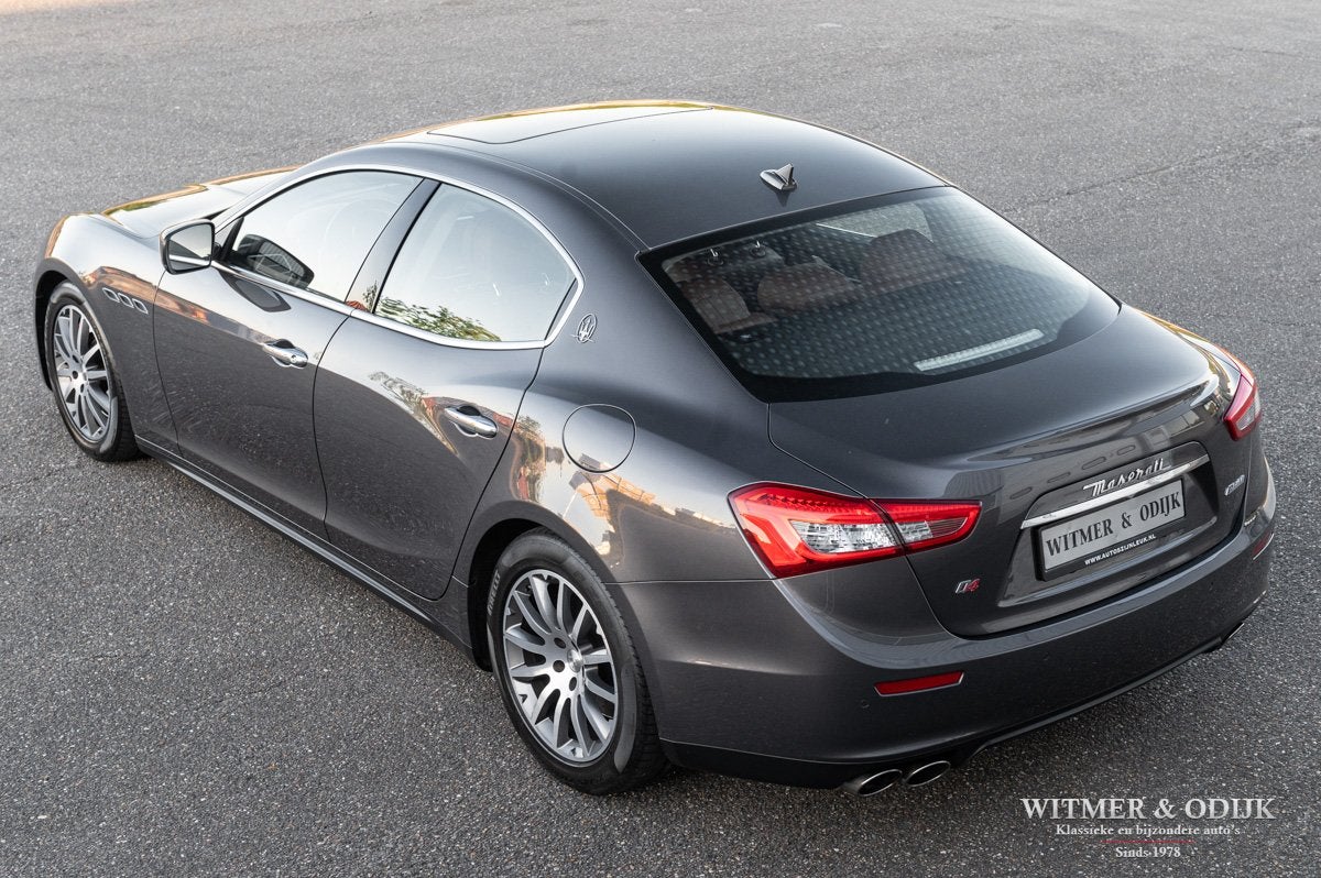 Maserati Ghibli 3.0 S Q4 (bj 2014, automaat), Automaat, Dealer onderhouden, Gebruikt, 1770 kg