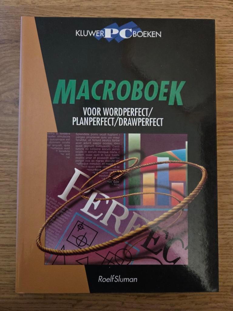 Sluman - Macroboek wordperfect planperf, Boeken, Ophalen of Verzenden, Gelezen, Overige onderwerpen, Sluman