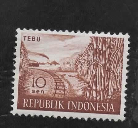 Treinen - Indonesia - 270 - TEBU - postfris, Ophalen of Verzenden, Postfris, Treinen