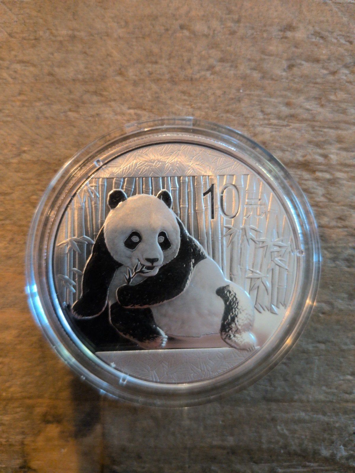 1oz Zilveren Panda Munt 2015, Postzegels en Munten, Munten | Azië, Losse munt, Oost-Azië, Zilver, Ophalen of Verzenden