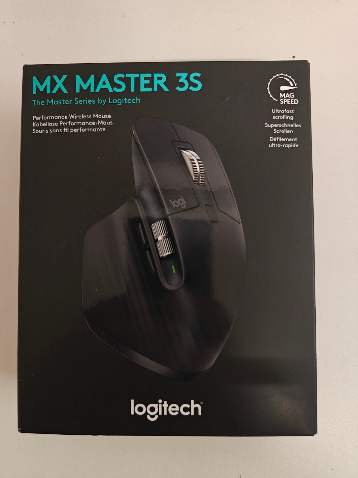 Logitech MX Master 3S Draadloze Performance Muis, Computers en Software, Muizen, Verzenden