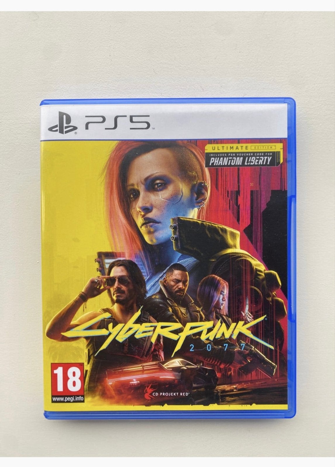 Cyberpunk 2077 Ultimate Edition PS5 met Phantom Liberty DLC, Vanaf 18 jaar, 1 speler, Ophalen of Verzenden, Zo goed als nieuw