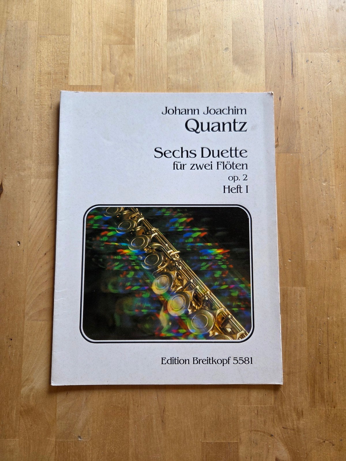Johann Joachim Quantz - Zes Duetten voor twee fluiten, Gebruikt, Verzenden, Klassiek, Les of Cursus