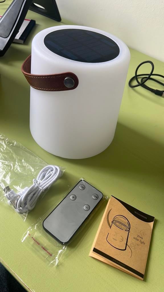 Solar lamp, Ophalen of Verzenden, Nieuw, Kunststof, Minder dan 50 cm