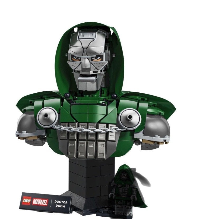 Lego Doctor Doom Buste (76345) - Nieuw, zonder minifiguur, Ophalen of Verzenden, Nieuw