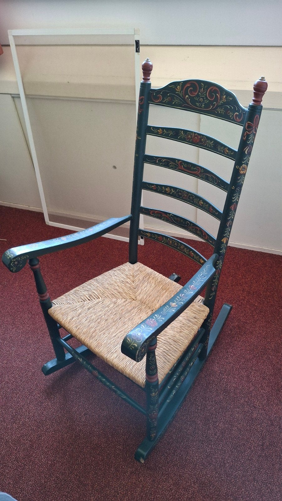 Antieke Hindeloope Schommelstoel, Ophalen