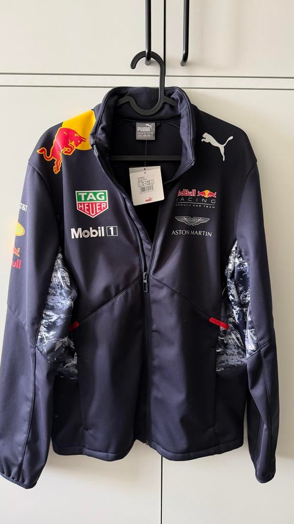 Red Bull Racing Softshell Jas (nieuw), Ophalen of Verzenden, Nieuw, Maat 48/50 (M), Blauw